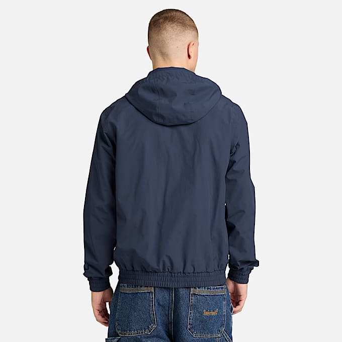 Waterproof Bomber for Men in Dark Blue