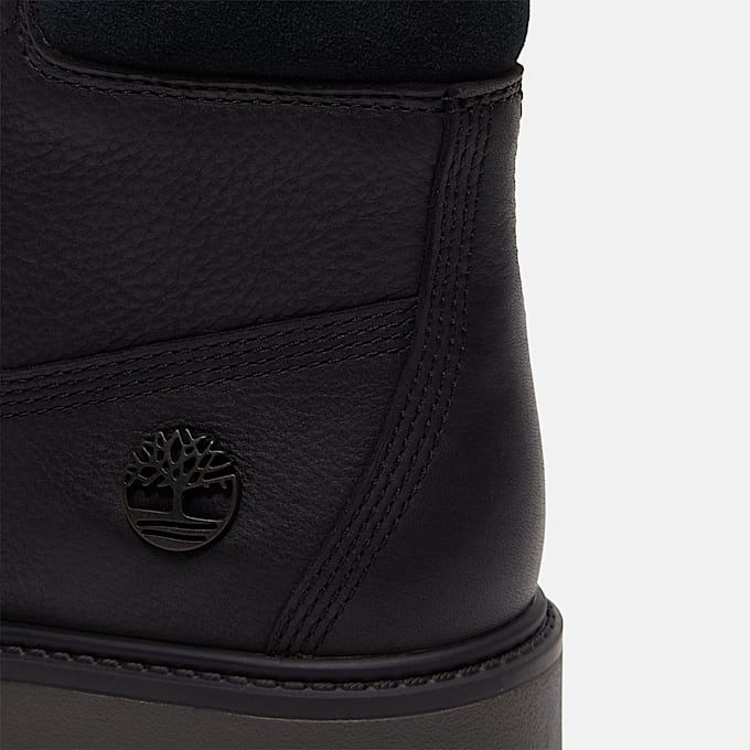 Stone Street 6-Inch Waterproof Platform Boot for Women in Black