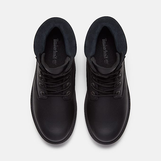 Stone Street 6Inch Waterproof Platform Boot for Women in Black TBL Black ALT2