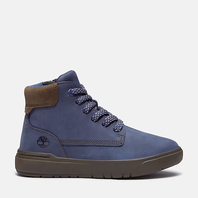 Seneca Bay Sneaker mit Klettverschluss und Schnrung fr Kinder in Dunkelblau TBL Blau HERO