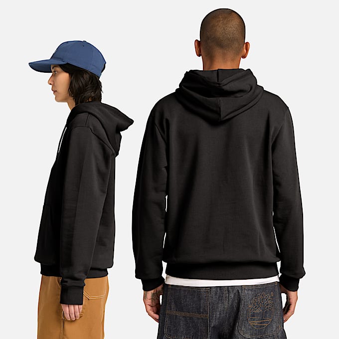 Sudadera con capucha Silicon Badge en negro