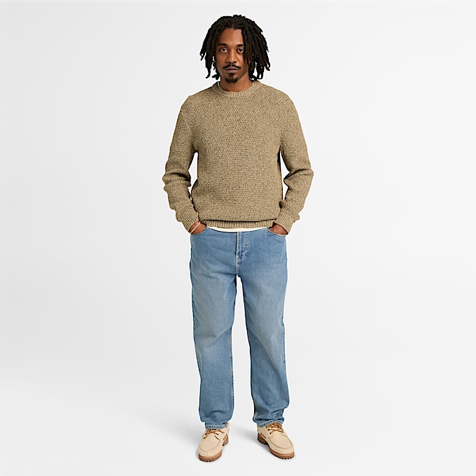 Bequeme StretchJeans mit schmal zulaufendem Bein fr Herren in Blau TBL Blau ALT2
