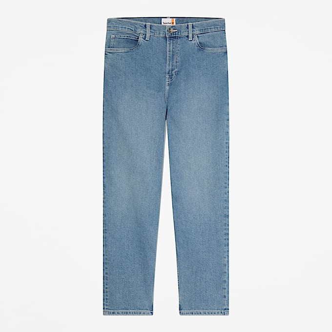 Bequeme StretchJeans mit schmal zulaufendem Bein fr Herren in Blau TBL Blau HERO