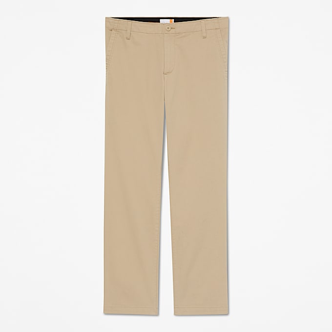 Gerade Topsfield Chinohose aus Twill fr Herren in Grau TBL Grau HERO