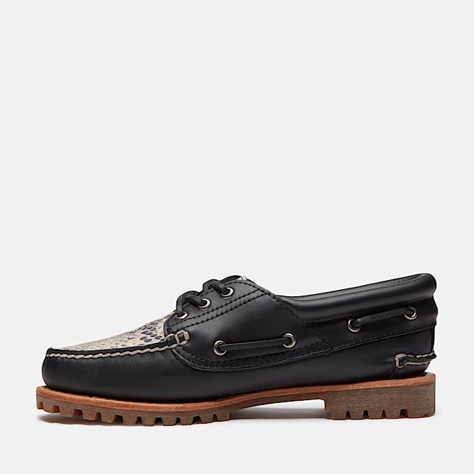 Timberland Authentic Boat Shoe for Women in Brown TBL Black ALT6