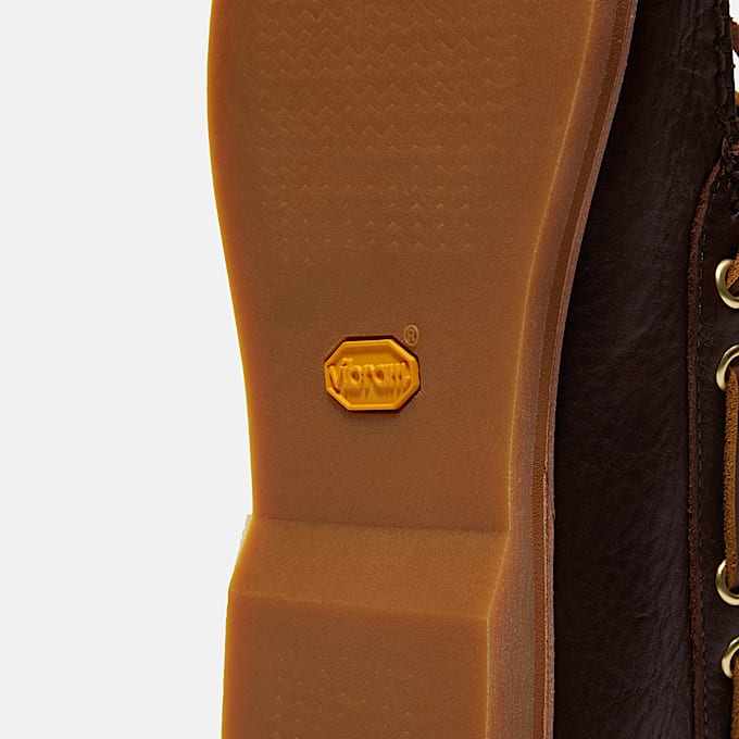 Handgefertigter Bootsschuh für Herren in Dunkelbraun