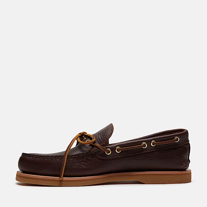 Crafted Boat Shoe for Men in Dark Brown TBL Brown ALT6