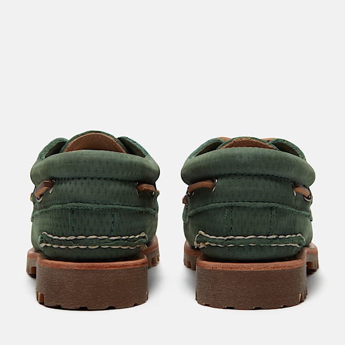 Timberland Authentic Boat Shoe for Women in Green TBL Green ALT5