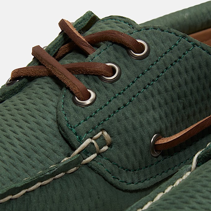 Timberland Authentic Boat Shoe for Women in Green TBL Green ALT8