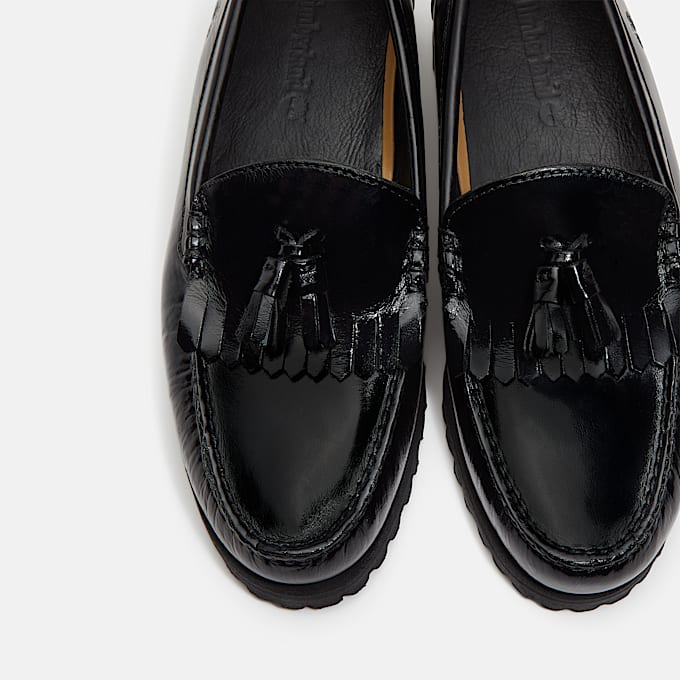 All Gender Timberland Authentic Kiltie Loafer in Schwarz TBL Schwarz ALT7