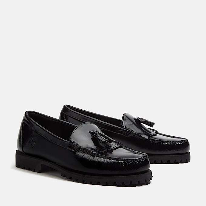All Gender Timberland Authentic Kiltie Loafer in Schwarz TBL Schwarz ALT4