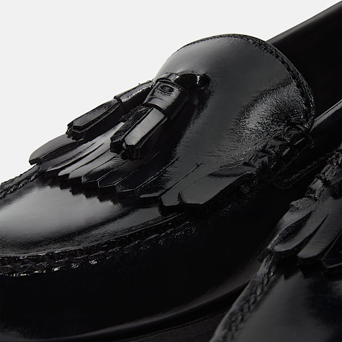 Timberland Authentic Kiltie Loafer fr Herren in Schwarz TBL Schwarz ALT8