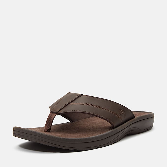 Timberland Originals Slide Sandalen fr Herren in Dunkelbraun TBL Braun ALT10