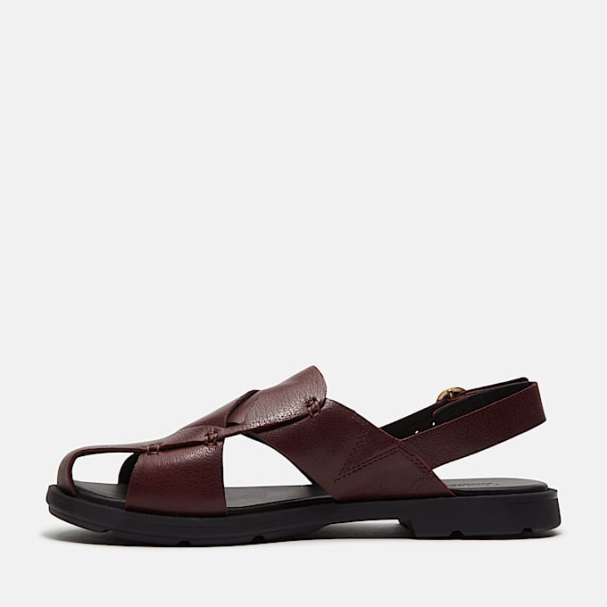 Calista Bay Backstrap Sandal for Women in Burgundy TBL Burgundy ALT6