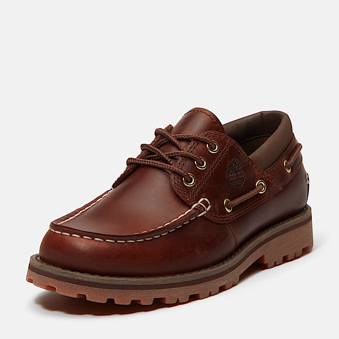 Timberland® Authentic Boat Shoe for Youth in Brown