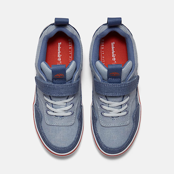 Stone Jump Sneaker mit Klettverschluss fr Jugendliche in Hellblau TBL Blau ALT2