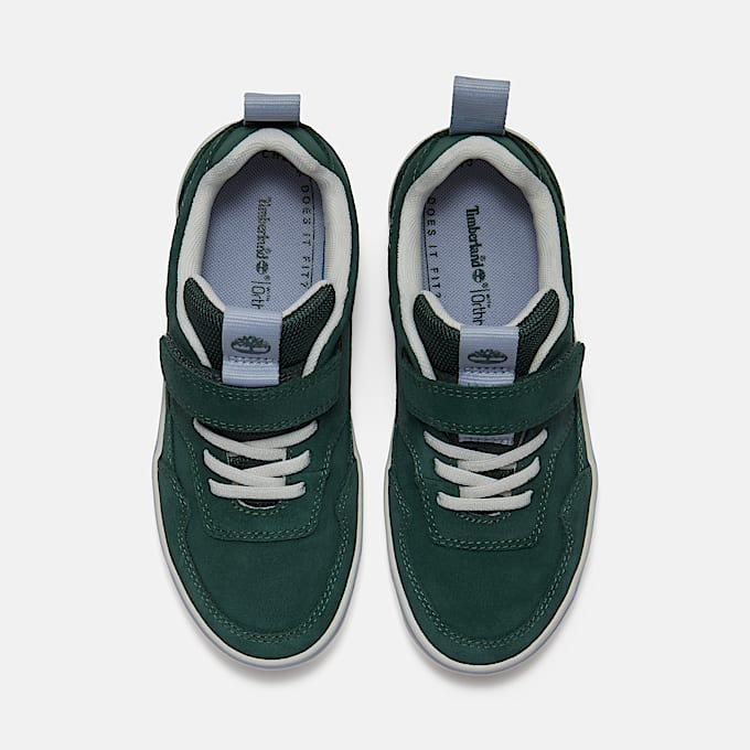 Stone Jump HookandLoop Trainer for Junior in Green TBL Green ALT2