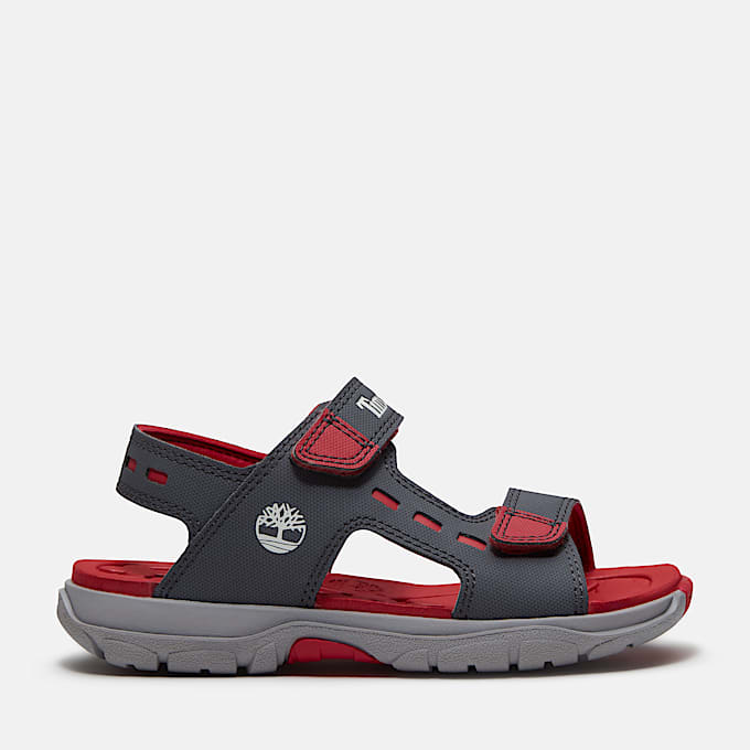 Moss Jump Sandalen mit Fersenriemen fr Jugendliche in Dunkelgrau TBL Grau HERO