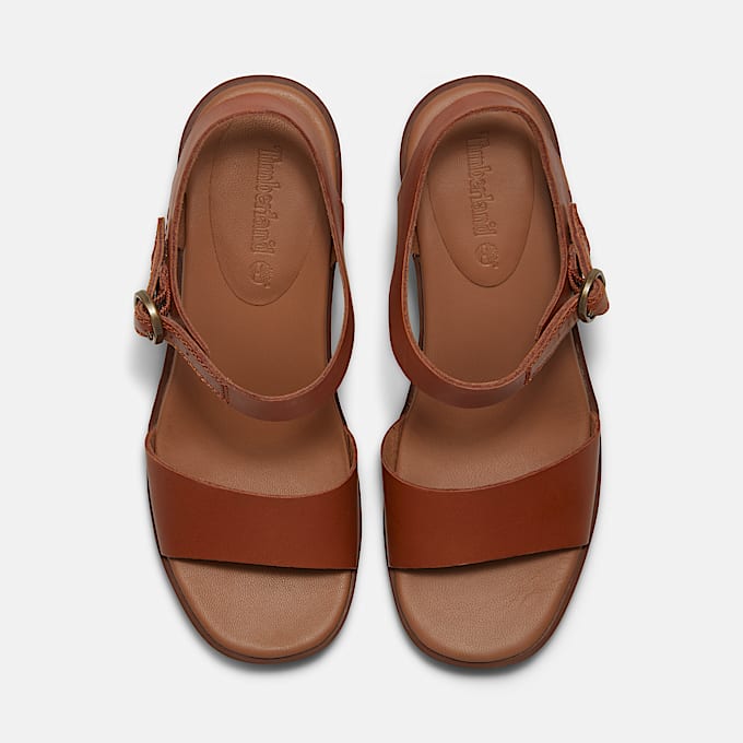 Bellevaux Sandale mit Fersenriemen für Damen in Braun