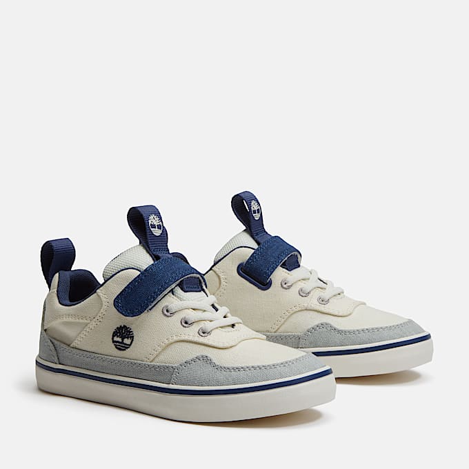 Stone Jump Sneaker mit Klettverschluss für Jugendliche in Beige