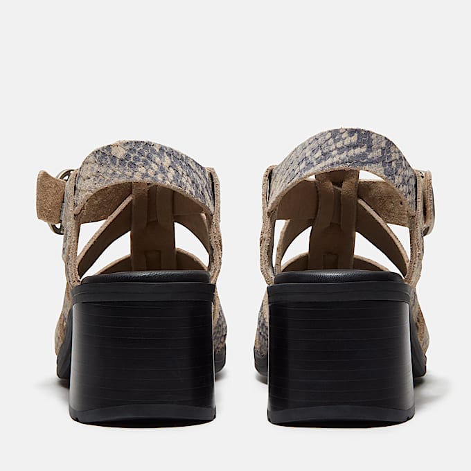 Bellevaux Fisherman-Sandale aus Veloursleder für Damen in Braun