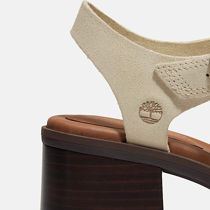 Bellevaux Sandale mit Fersenriemen für Damen in Hellbeige