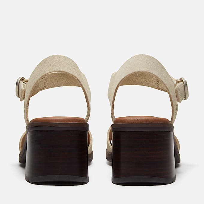 Bellevaux Sandale mit Fersenriemen für Damen in Hellbeige