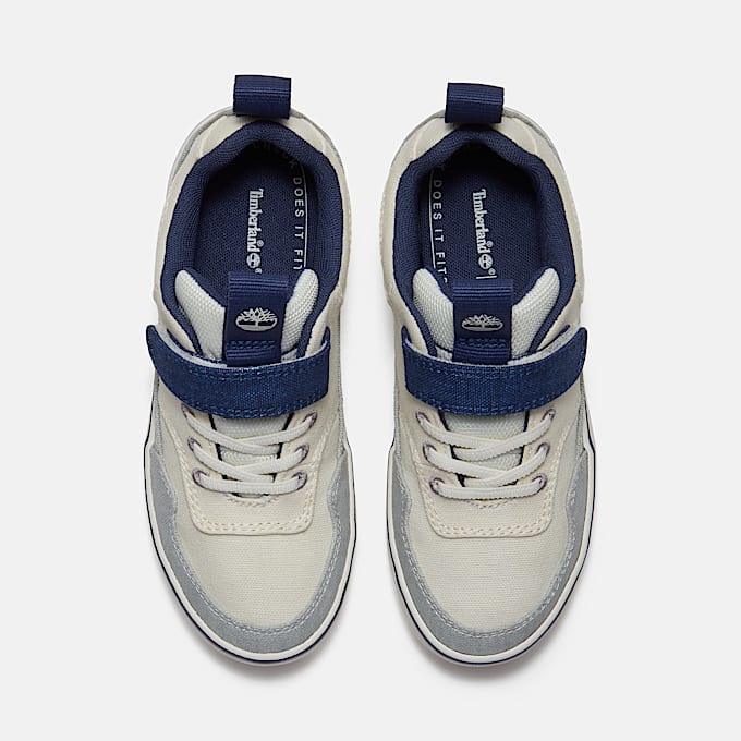 Stone Jump Sneaker mit Klettverschluss für Jugendliche in Beige