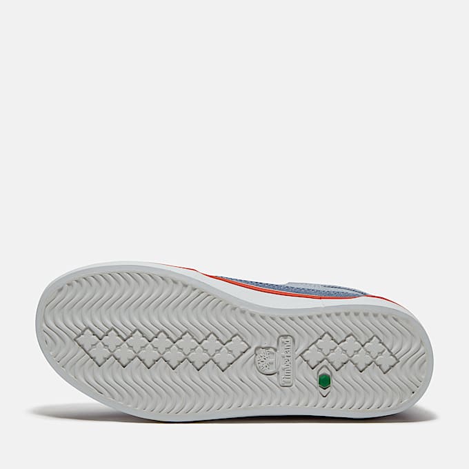 Stone Jump Sneaker met klittenbandsluiting voor kids in lichtblauw