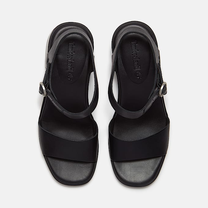 Bellevaux Sandale mit Fersenriemen für Damen in Schwarz