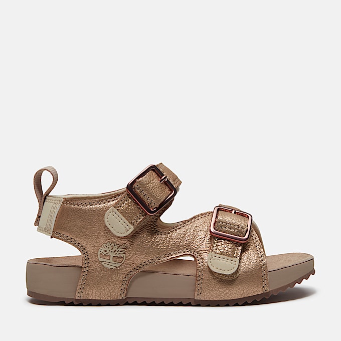 Castle Island Backstrap Sandal for Youth in Light Pink TBL Pink HERO