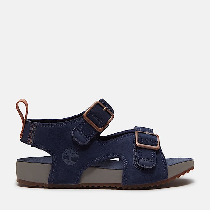 Castle Island Backstrap Sandal for Youth in Dark Blue TBL Blue HERO