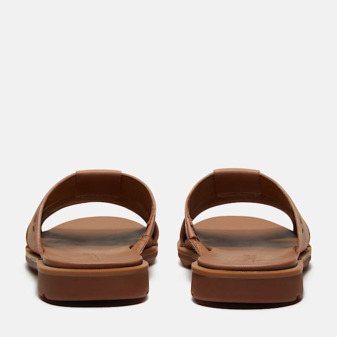 Calista Bay Slide Sandale fr Damen in Braun TBL Braun ALT5