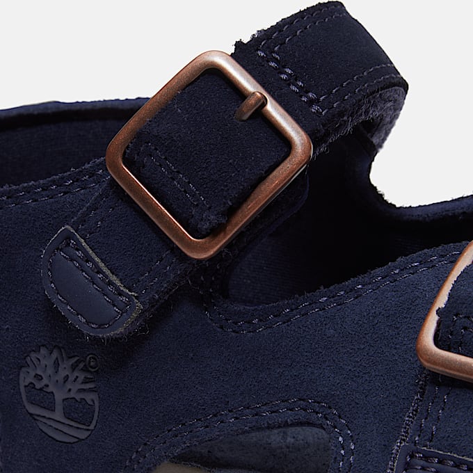 Castle Island Backstrap Sandal for Youth in Dark Blue TBL Blue ALT7