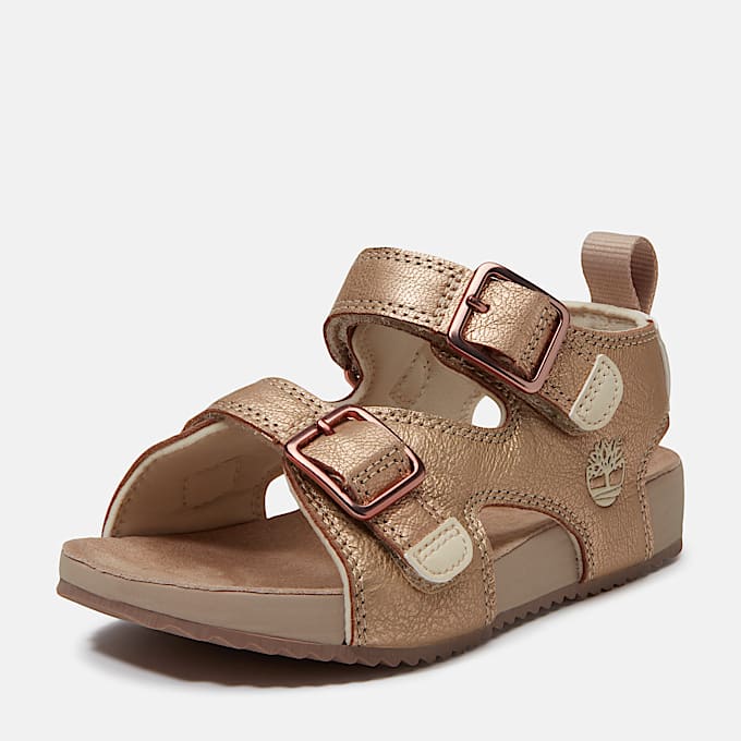 Castle Island Backstrap Sandal for Youth in Light Pink TBL Pink ALT9