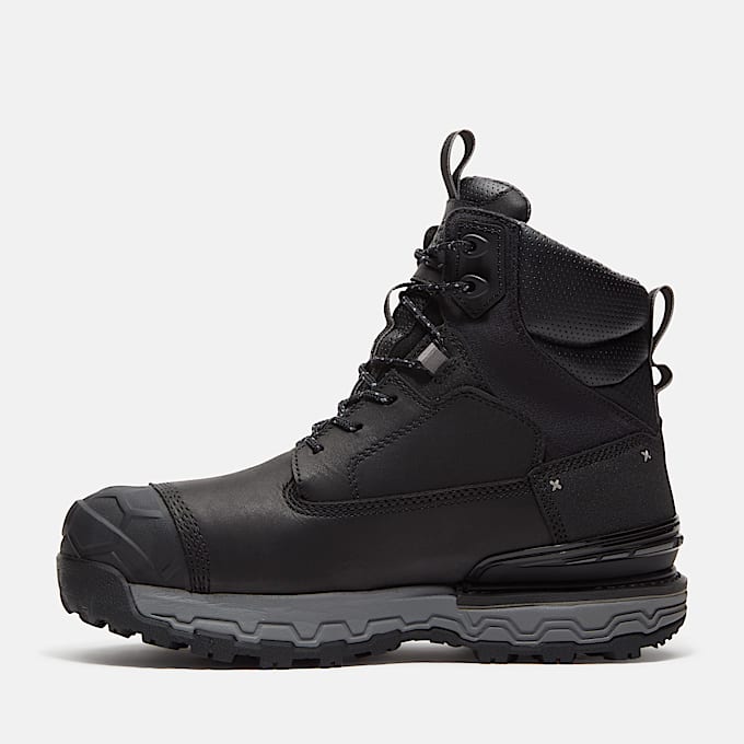 Wasserdichter Ultraleichter Boondock 6 CompositeToe Work Boot fr Herren in Schwarz TBL Schwarz ALT6