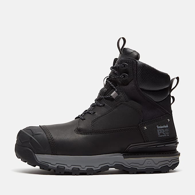 Wasserdichter Ultraleichter Boondock 6 CompositeToe Work Boot fr Herren in Schwarz TBL Schwarz ALT8
