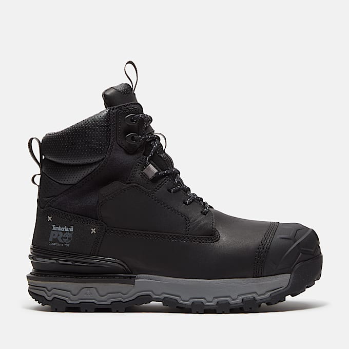 Wasserdichter Ultraleichter Boondock 6 CompositeToe Work Boot fr Herren in Schwarz TBL Schwarz HERO