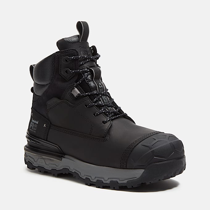 Wasserdichter Ultraleichter Boondock 6 CompositeToe Work Boot fr Herren in Schwarz TBL Schwarz ALT13