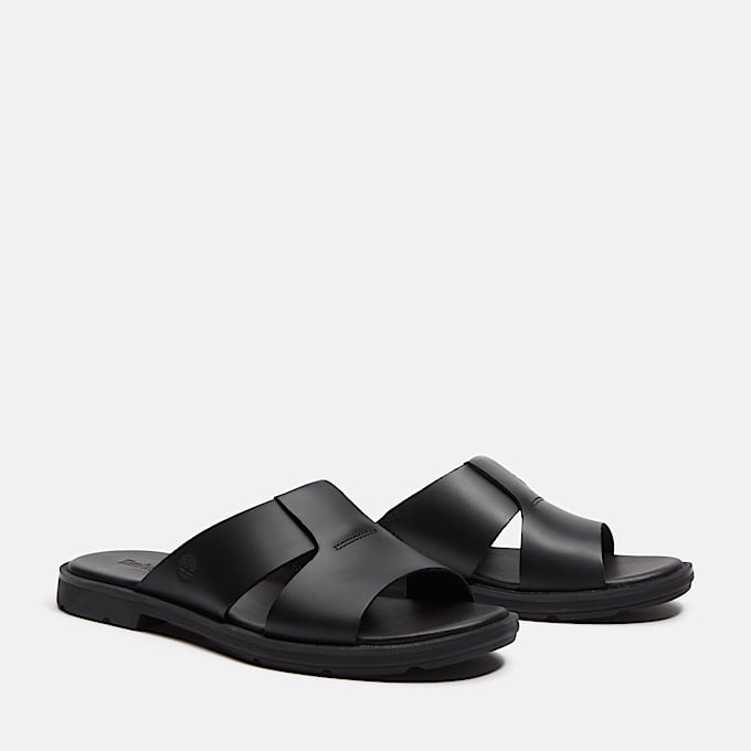 Calista Bay Slide Sandal for Women in Black TBL Black ALT4