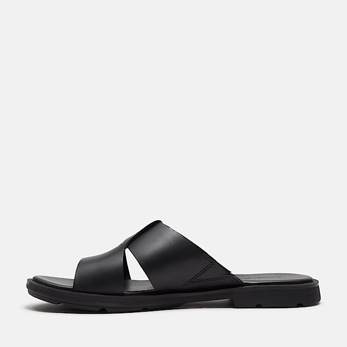 Calista Bay Slide Sandal for Women in Black TBL Black ALT6