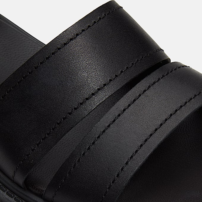 Stone Street PlateauSandale mit Fersenriemen fr Damen in Schwarz TBL Schwarz ALT7