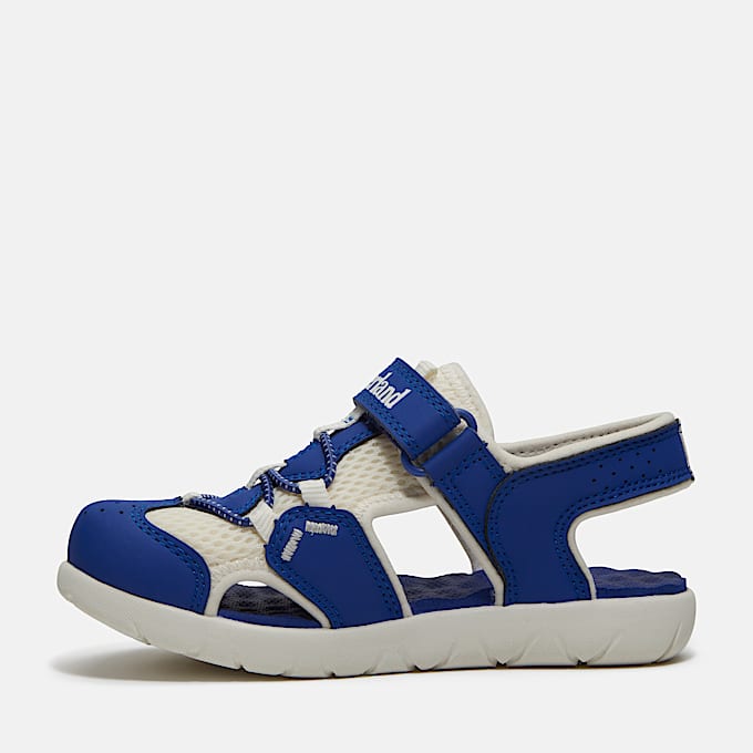 Perkins Row Fisherman Sandal for Youth in Blue TBL Blue ALT6