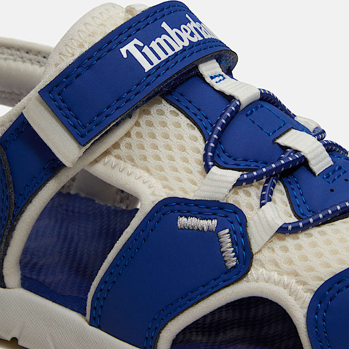 Perkins Row Fisherman Sandal for Youth in Blue TBL Blue ALT7