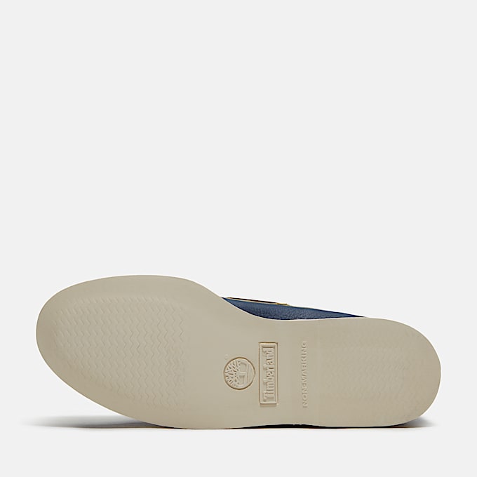 Lake House Classic 2Eye Boat Shoe for Men in Dark Blue TBL Blue ALT3