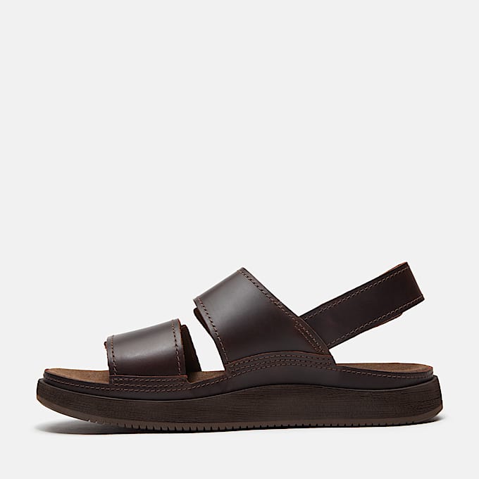 Casco Cove Backstrap Sandal for Men in Dark Brown TBL Brown ALT6