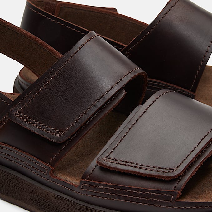 Casco Cove Backstrap Sandal for Men in Dark Brown TBL Brown ALT8