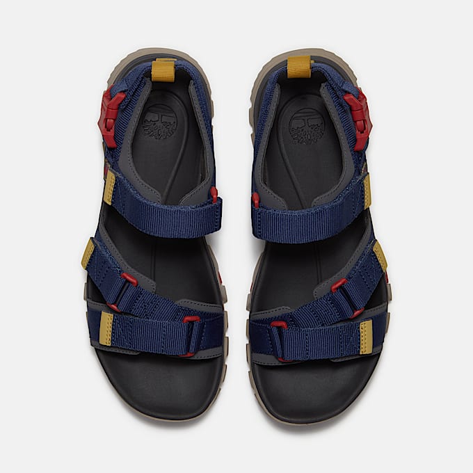 Garrison Trail Backstrap Sandal for Men in Dark Blue TBL Blue ALT2