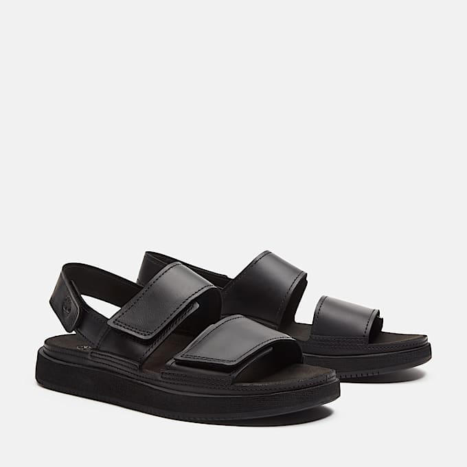 Casco Cove Backstrap Sandal for Men in Black TBL Black ALT4