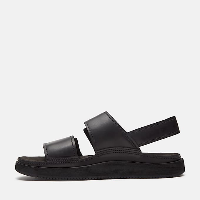 Casco Cove Backstrap Sandal for Men in Black TBL Black ALT6